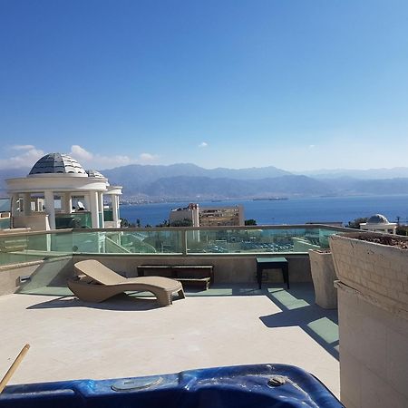Palmore Top Luxury Penthause With Juccuzi First Line Of The Seaside Apartment Eilat Ngoại thất bức ảnh