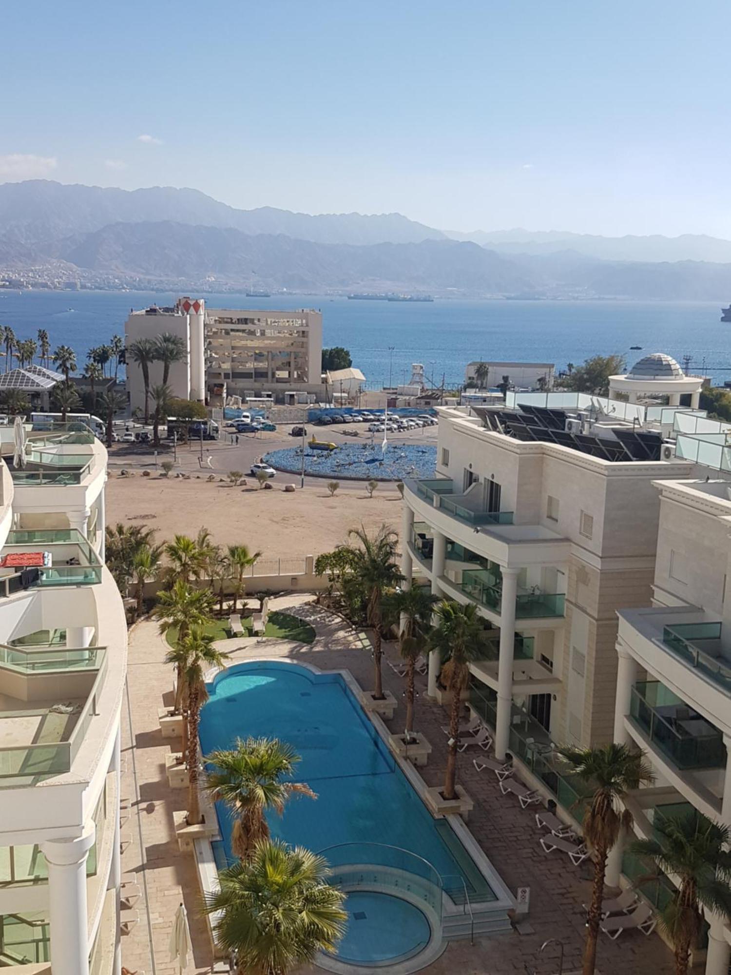 Palmore Top Luxury Penthause With Juccuzi First Line Of The Seaside Apartment Eilat Ngoại thất bức ảnh