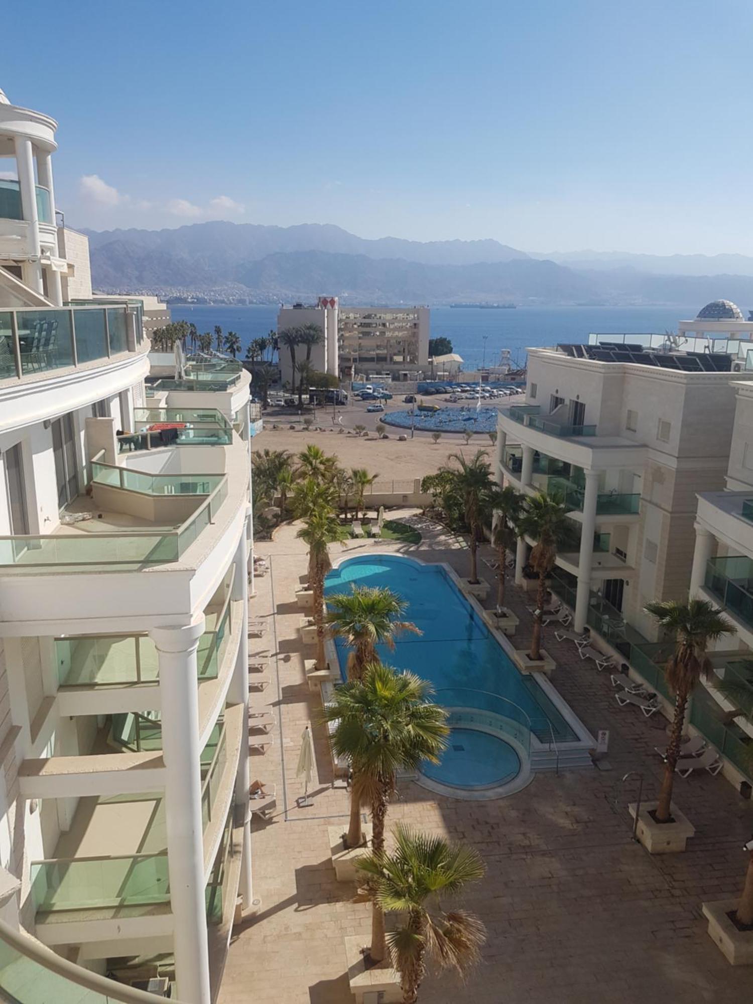 Palmore Top Luxury Penthause With Juccuzi First Line Of The Seaside Apartment Eilat Ngoại thất bức ảnh